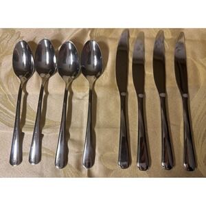 Cambridge K20 Silversmiths Stainless Flatware Spoons & more 8 Pc Lot